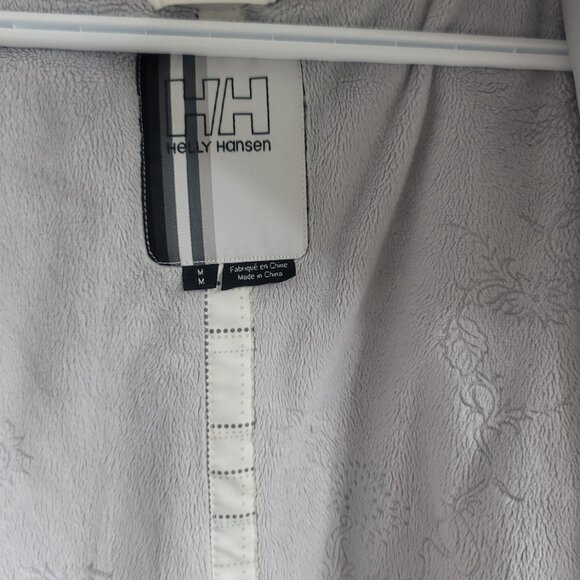 #349 Helly Hansen White Snow Winter Jacket sz M - Picture 2 of 8